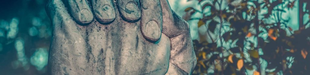 Gevouwen handen beeld