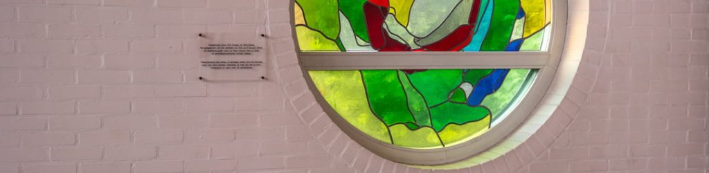 Raam glas in lood Brandpunt